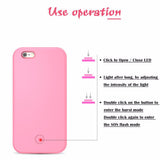 White LED Lighting Selfie Phone Case